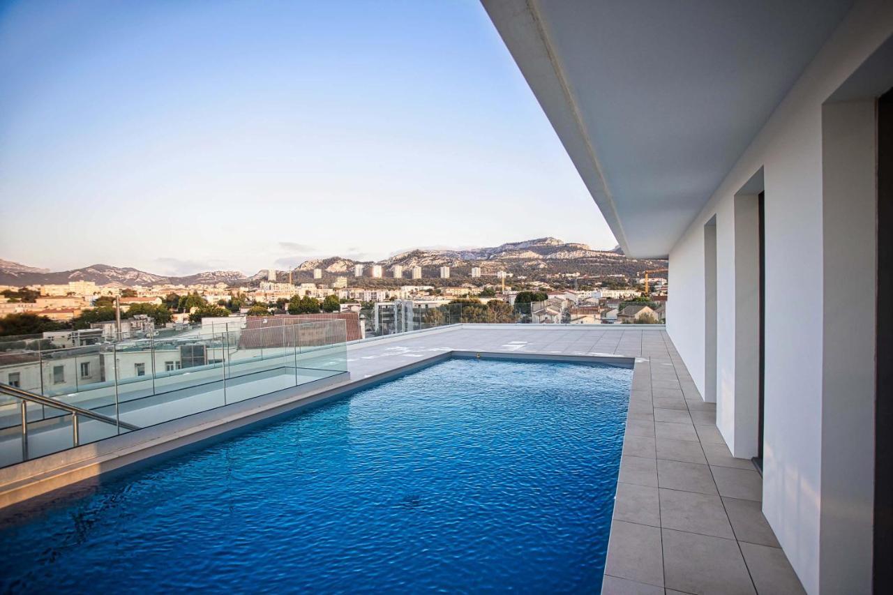 מרסיי Superbe Appart 3 P, 10 Mn De La Plage Avec Piscine Et Parking מראה חיצוני תמונה